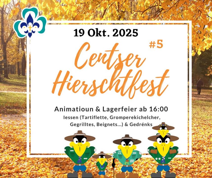 Centser Guiden an Scouten